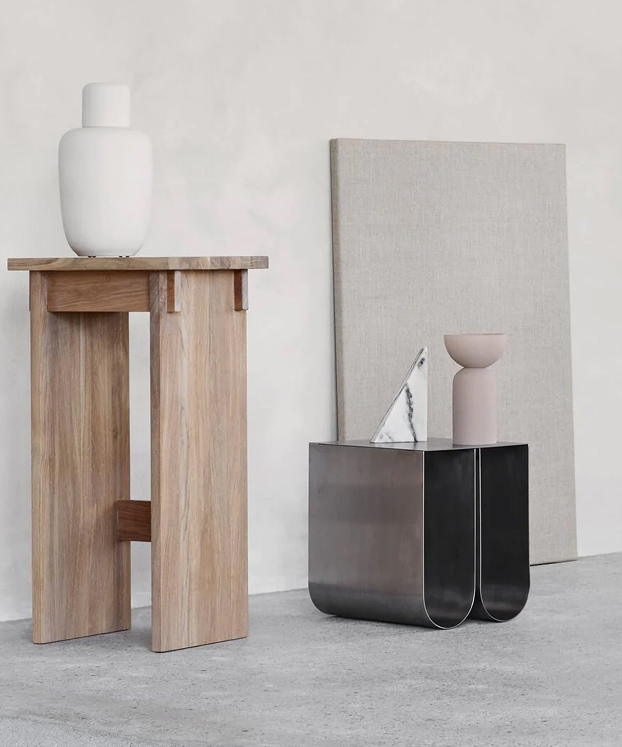 Curved Side Table