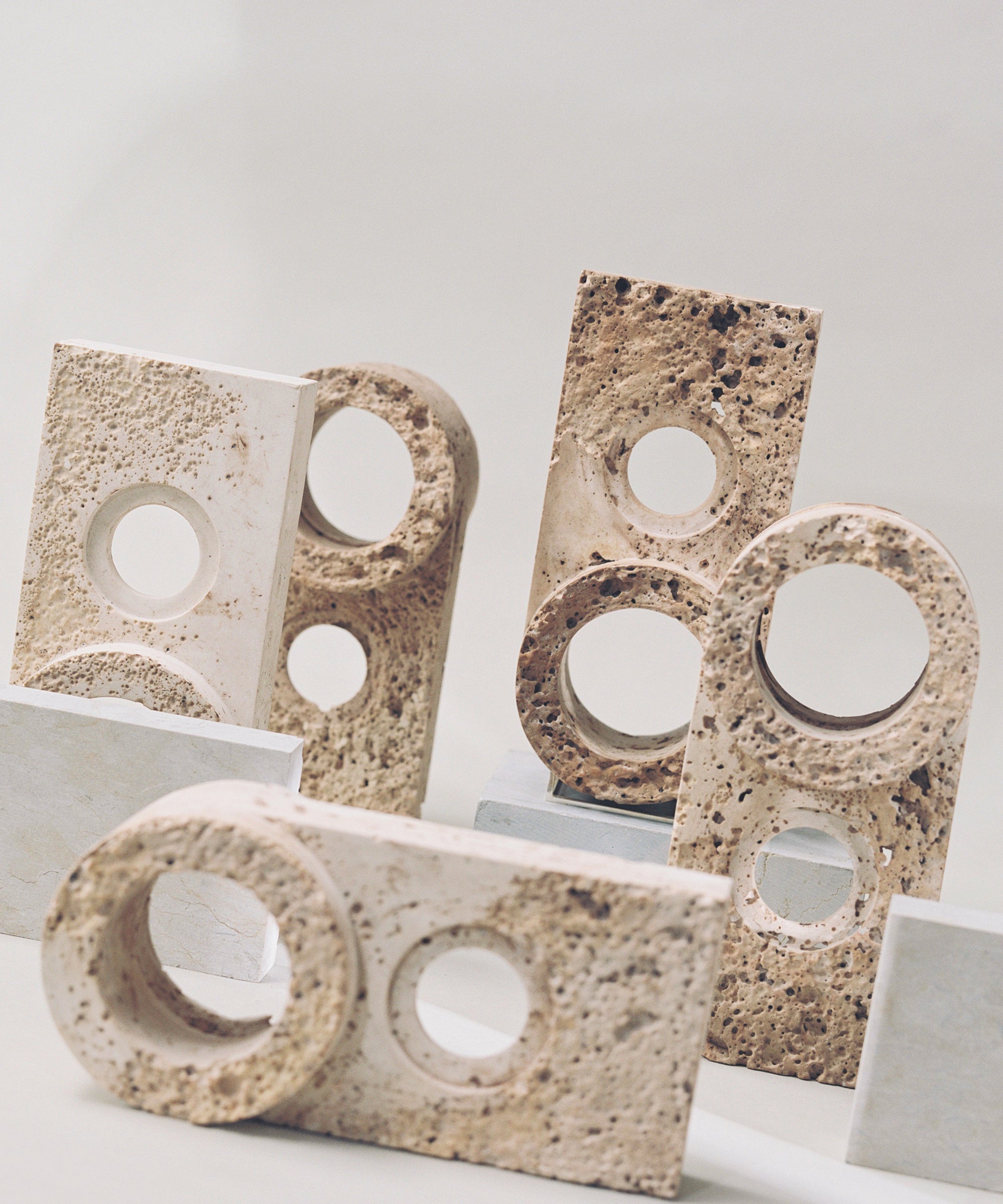 Disc Clock Stone