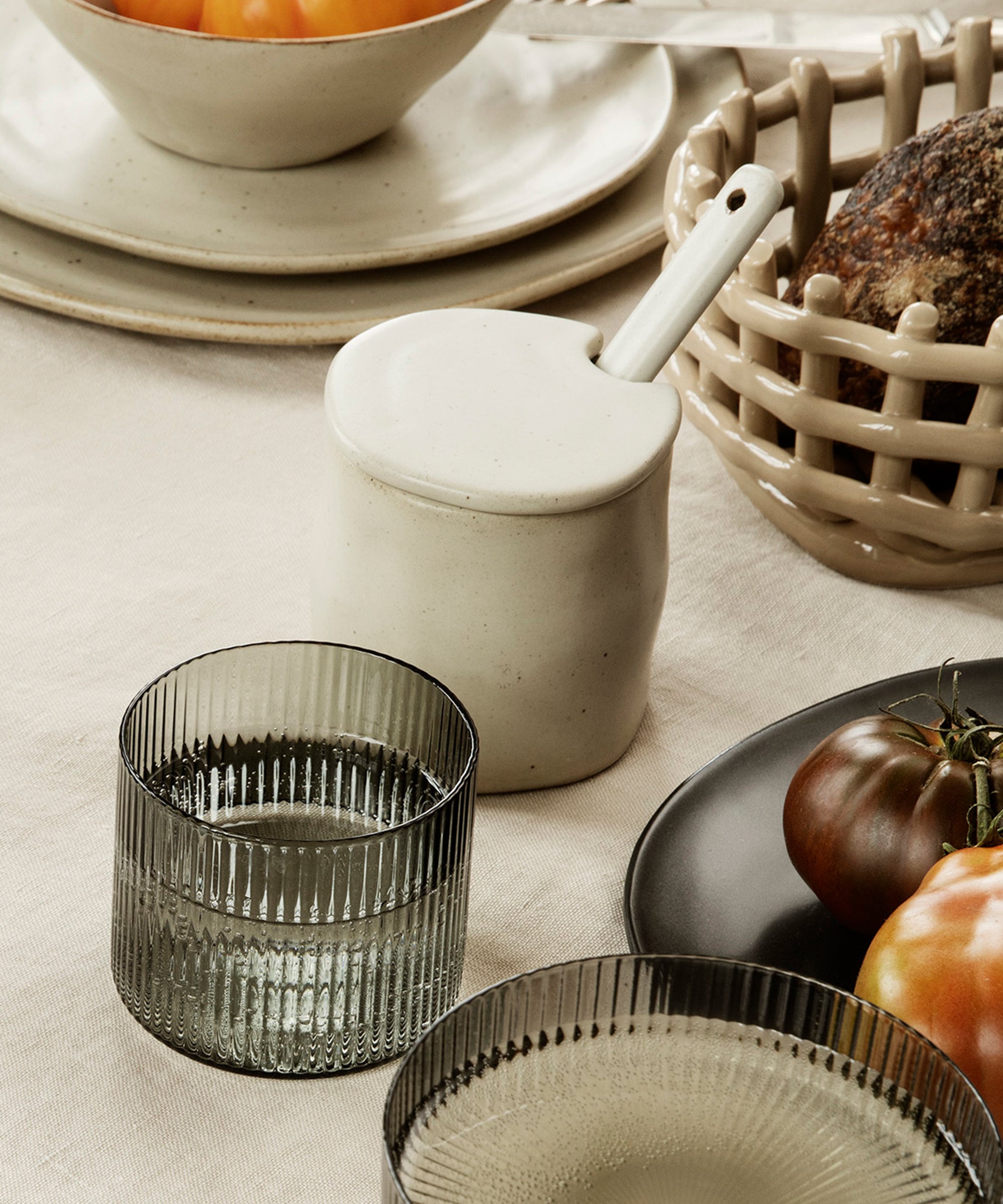 Flow Jar with Spoon