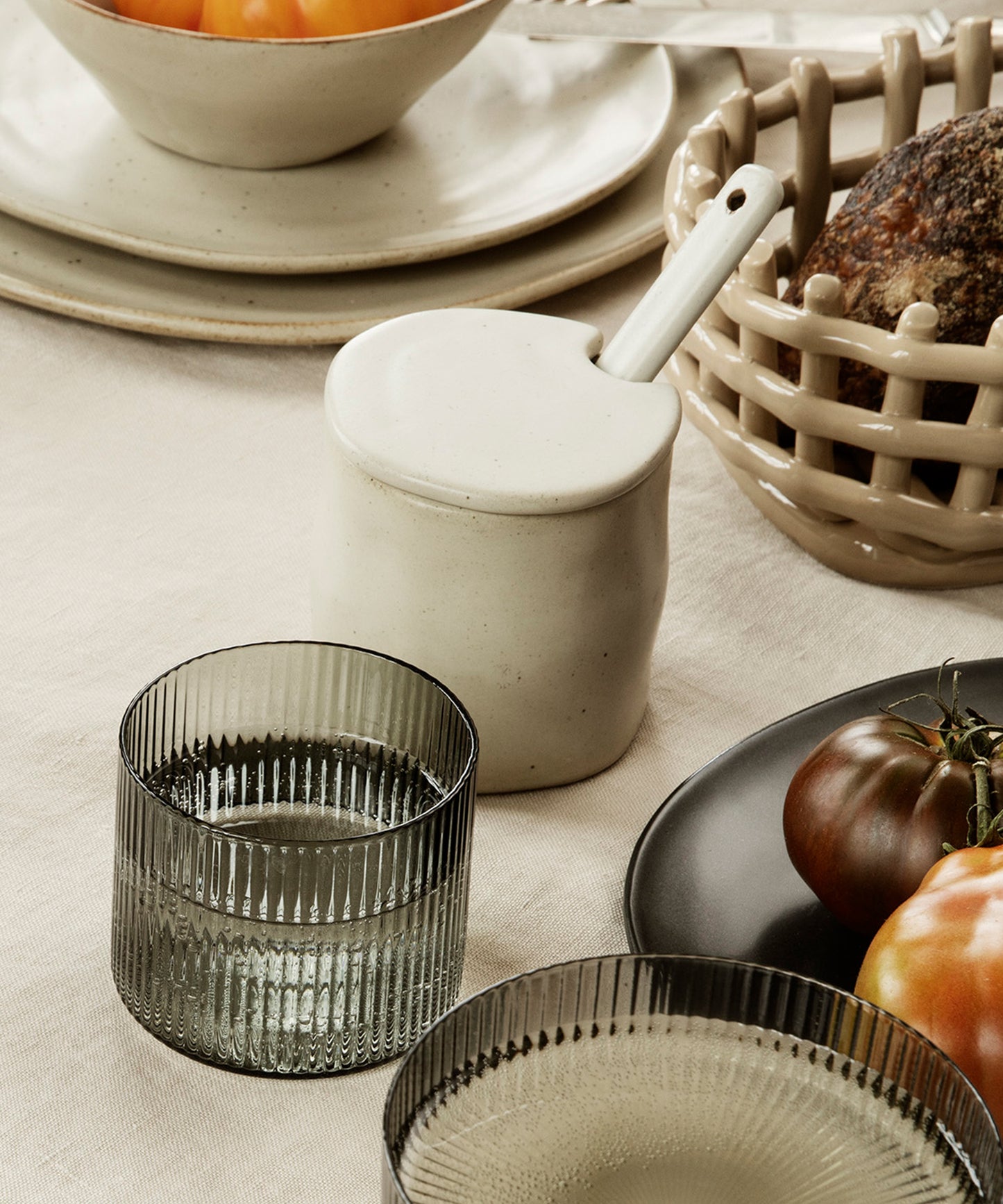 Flow Jar with Spoon