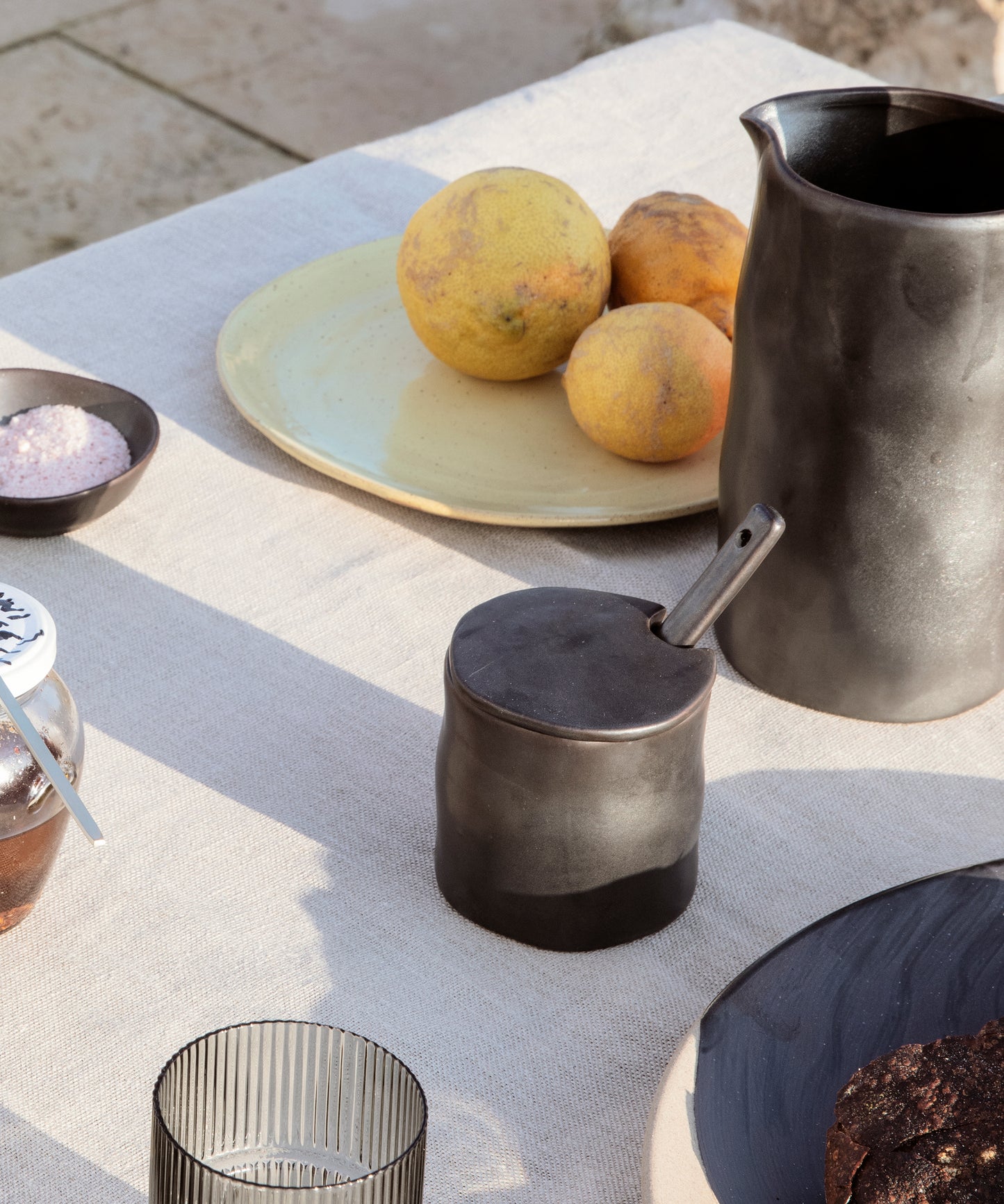 Flow Jar with Spoon