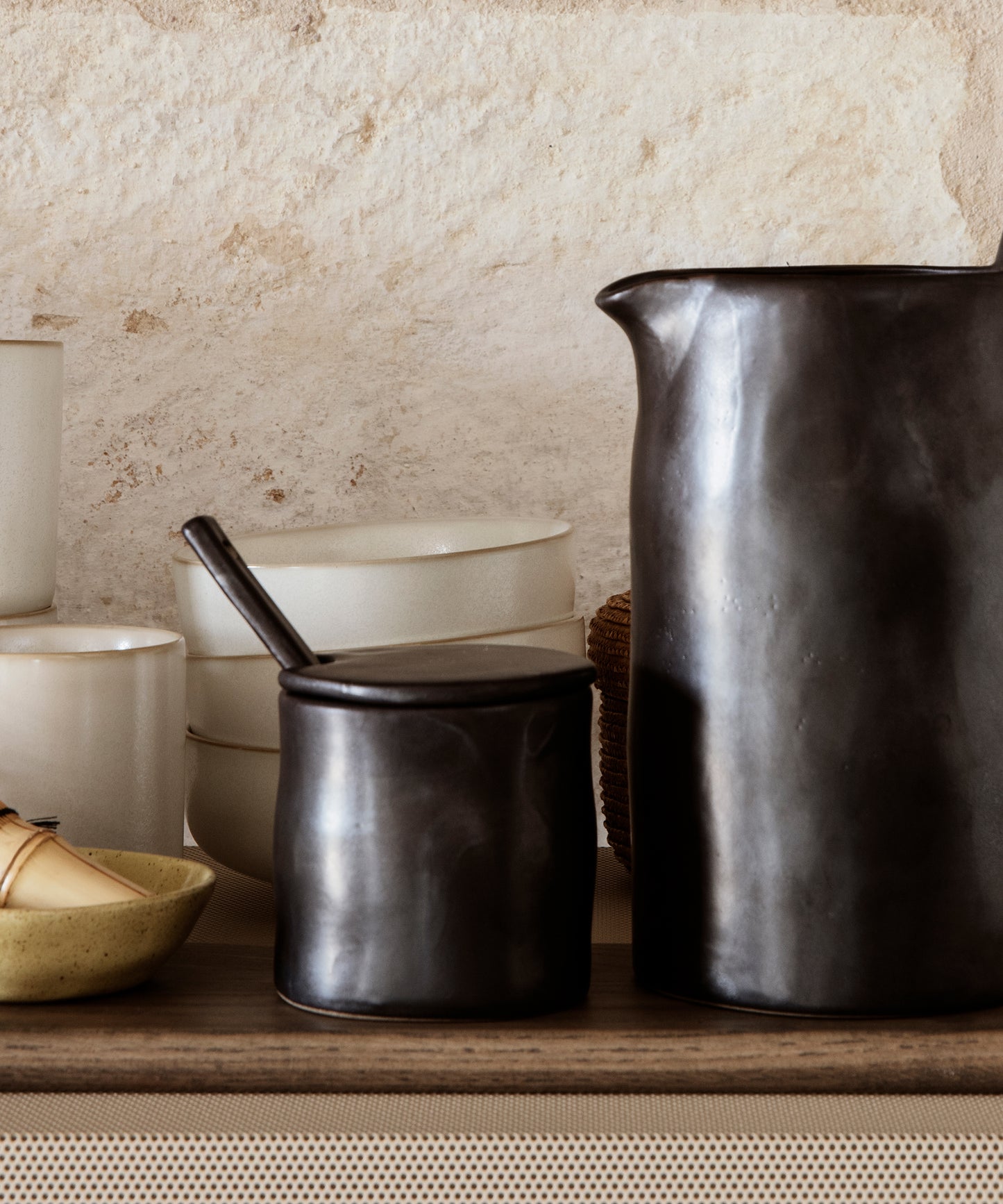 Flow Jar with Spoon