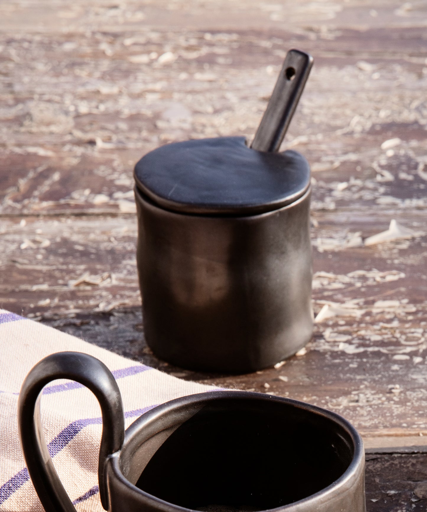 Flow Jar with Spoon