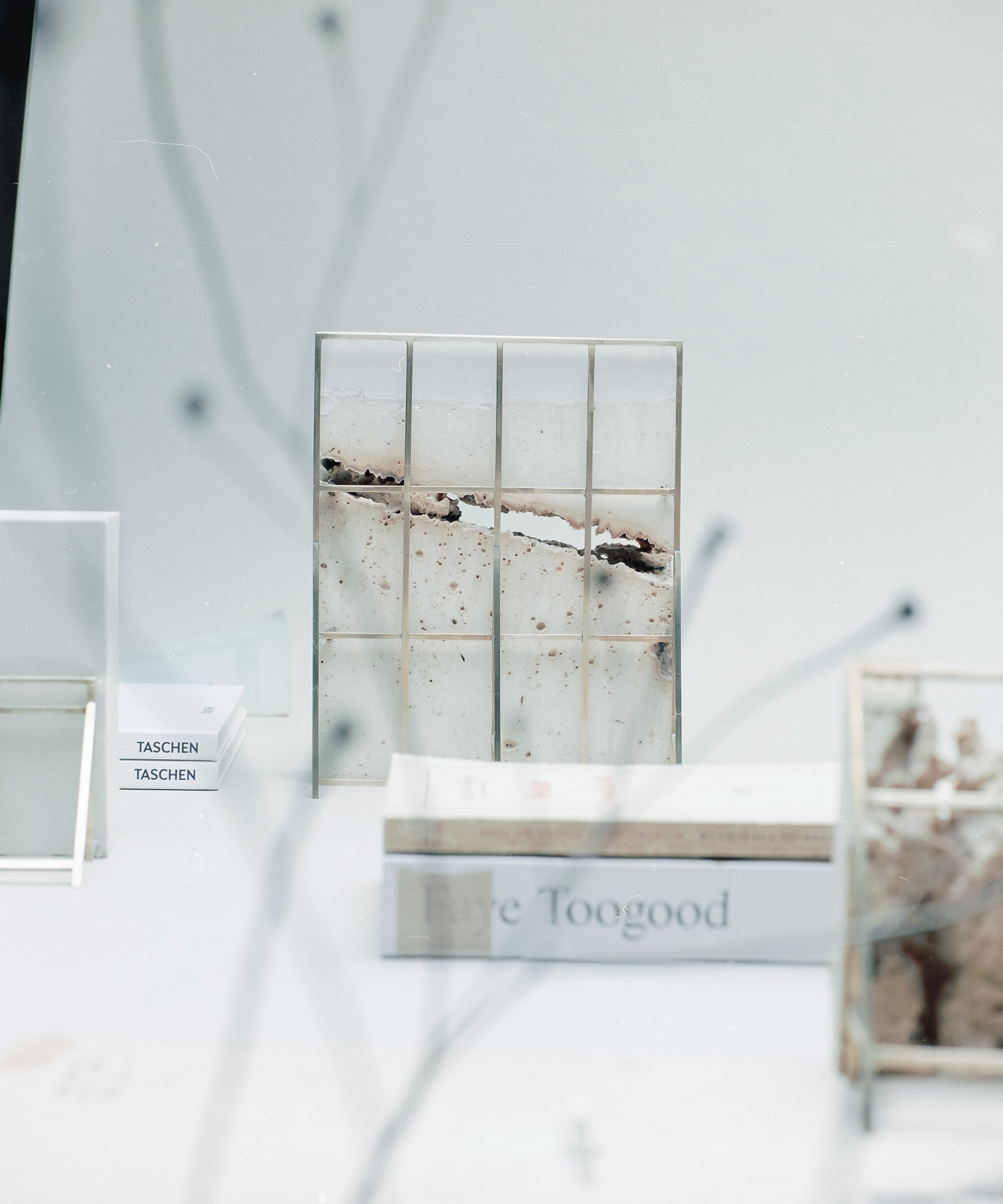 Monolith IV Bookend with Stone