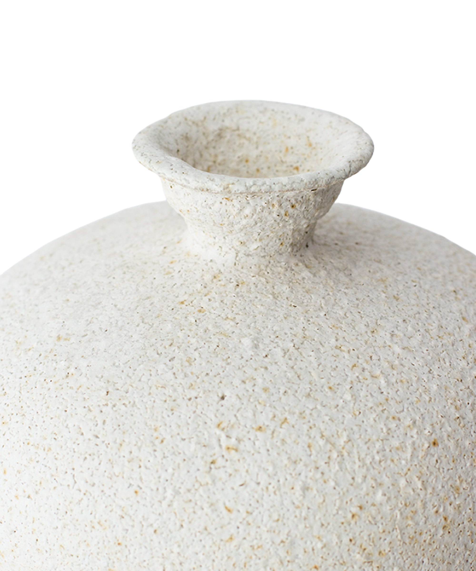 Lebes Hueso Stoneware Vase