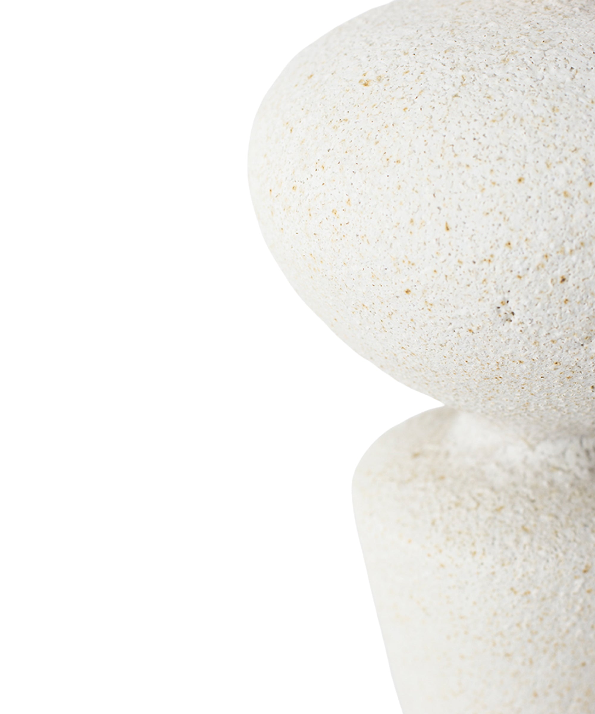 Lebes Hueso Stoneware Vase