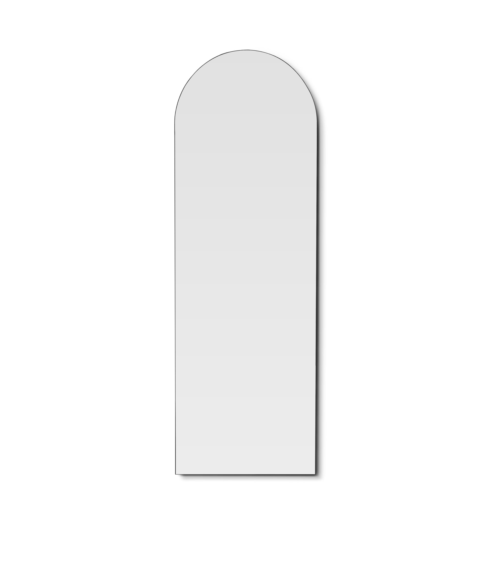 Arc Mirror - Grey Mist - Sample