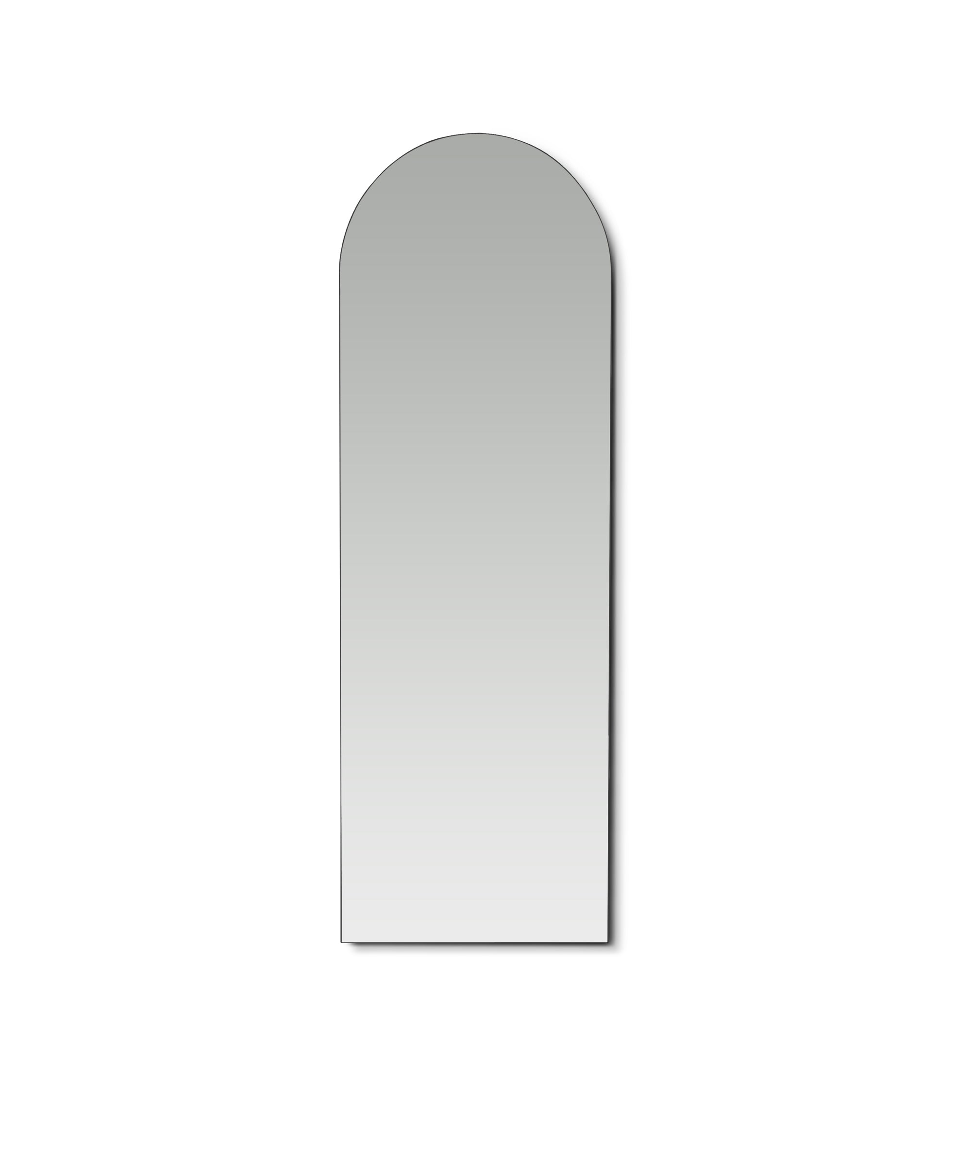 Arc Mirror - Grey Mist - Sample